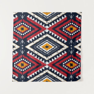 Geometric ethnic oriental seamless pattern traditi tapestry