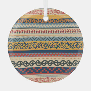 Geometric ethnic: seamless ornament background.