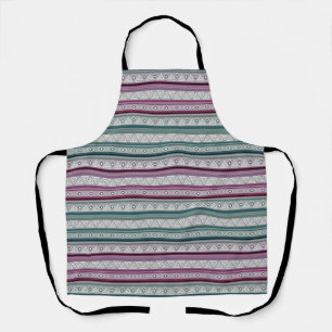 geometric ethnic tribal pattern of American Indian Apron