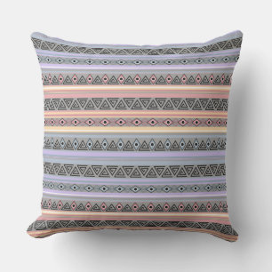 geometric ethnic tribal pattern of American Indian Cushion