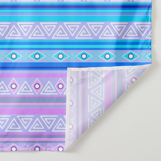 geometric ethnic tribal pattern of American Indian Tapestry (Detail)