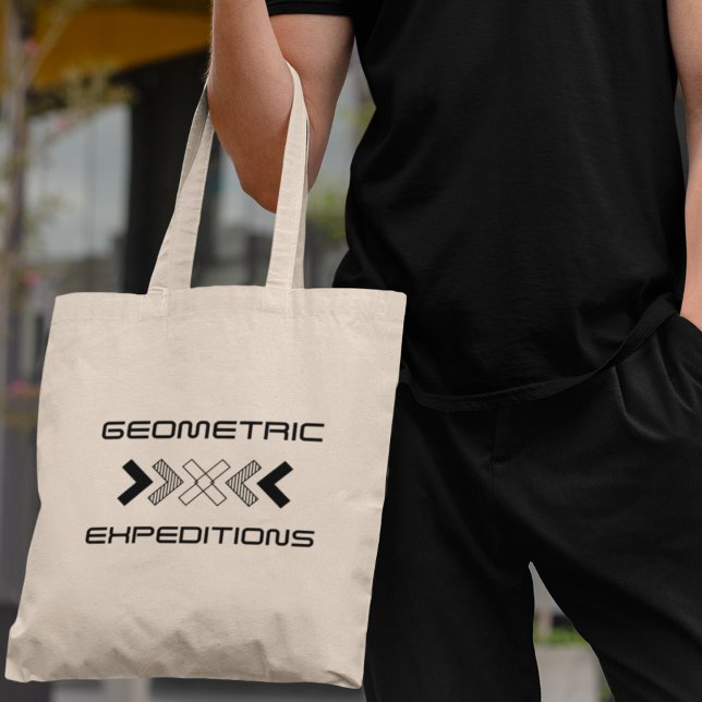 Geometric Expeditions Mathematics Teachers Gift Tote Bag (Make it yours now and embrace your mathematical journey with flair!)