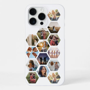 Geometric Family Photo Collage iPhone 16 Pro Max Case
