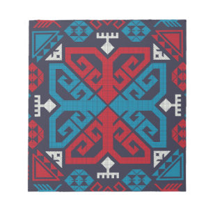 Geometric fashion classic cute-trendy colourful notepad