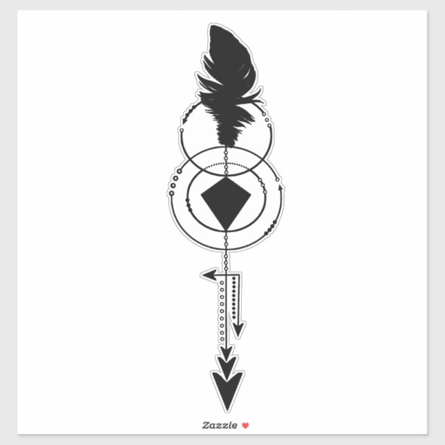 Geometric Feather (Sheet)