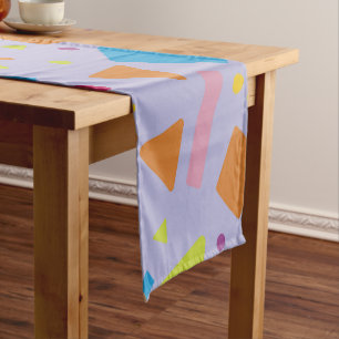 Geometric Figure Creation 3 Short Table Runner