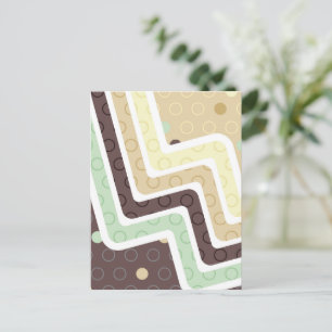 Geometric Figures 1 Holiday Postcard