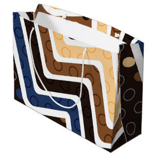 Geometric Figures 2 Large Gift Bag