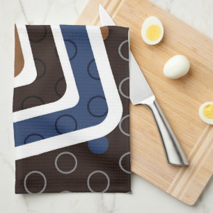 Geometric Figures 2 Tea Towel