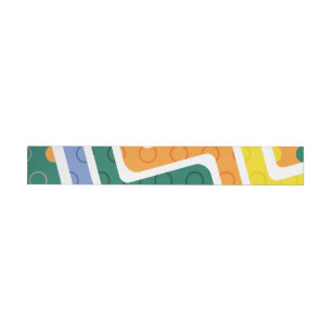 Geometric Figures 3 Wrap Around Label