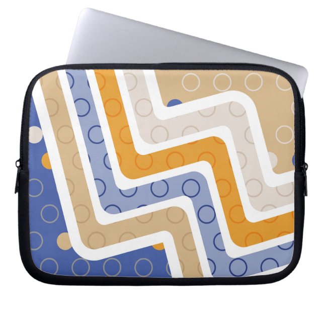 Geometric Figures 6 Laptop Sleeve (Front)