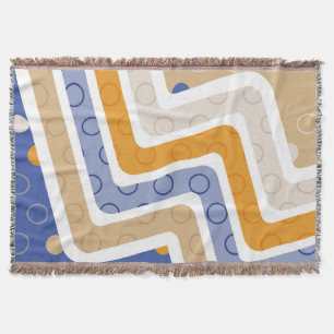 Geometric Figures 6 Throw Blanket