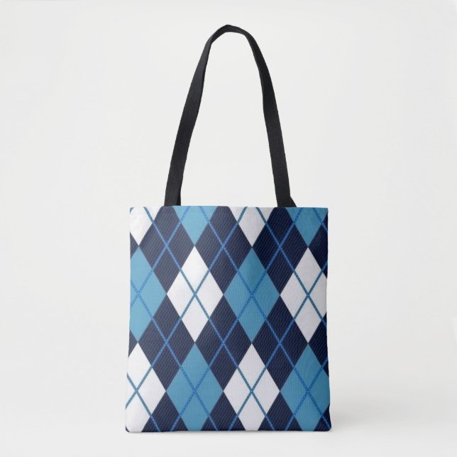 GEOMETRIC FIGURES TOTE BAG (Front)