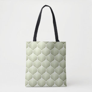 Geometric floral vintage seamless pattern. Abstrac Tote Bag