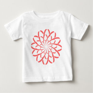 Geometric Flower 02 Baby T-Shirt