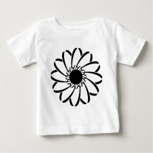 Geometric Flower Baby T-Shirt