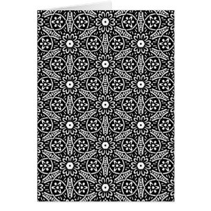 Geometric Flower Pattern