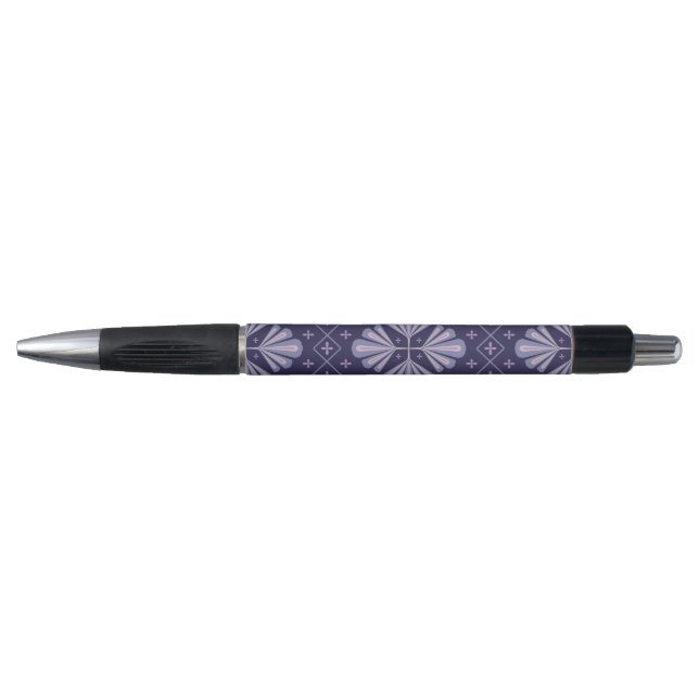 Geometric Flower Petals Abstract Repeat Pattern (Front)