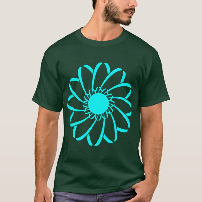 Geometric Flower T-Shirt (Front)
