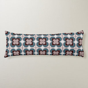 Geometric Flowers Body Cushion