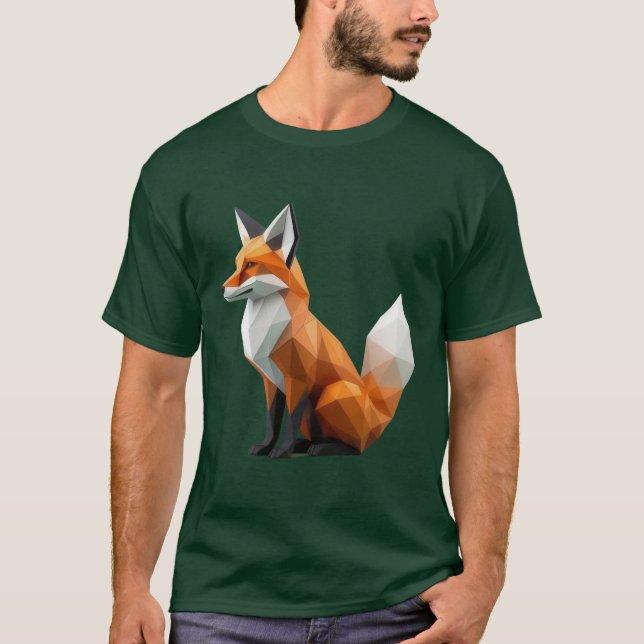 Geometric Fox T-Shirt (Front)