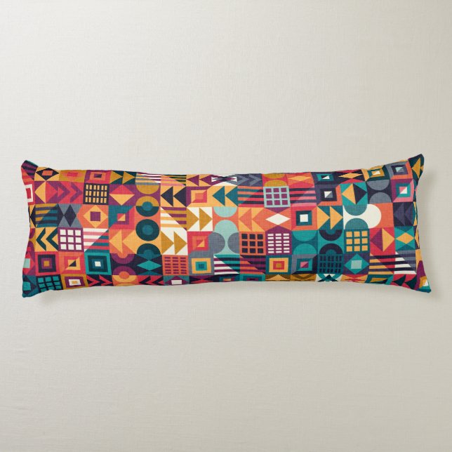 Geometric Frames 4 Body Cushion (Back)