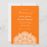 Geometric Glittering Metallic Luxury Wedding