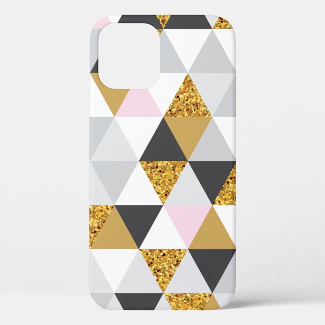 Geometric gold marble seamless pattern Case-Mate iPhone case (Back)