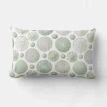 Geometric Green Dreams Pillow