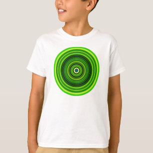 Geometric Green Mandala Design-64055 T-Shirt