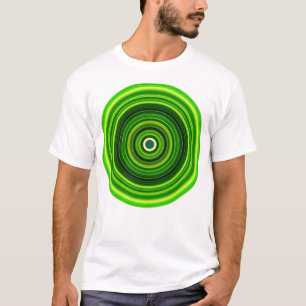Geometric Green Mandala Design-64055 T-Shirt