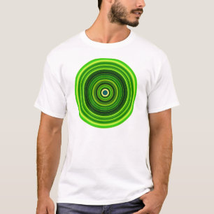 Geometric Green Mandala Design-64055 T-Shirt