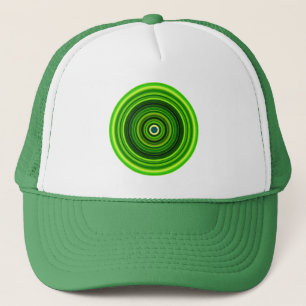 Geometric Green Mandala Design-64055 Trucker Hat