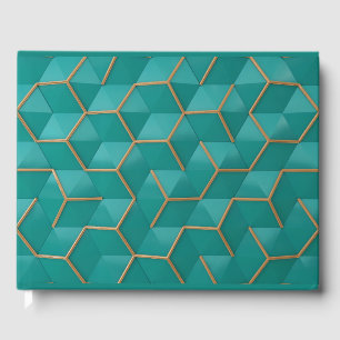 geometric guest book