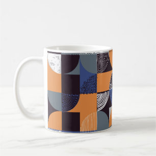 Geometric Handdrawn: Creative Seamless Doodles. Coffee Mug