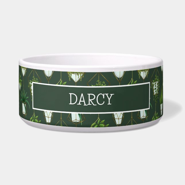 Geometric Hanging Houseplant Pattern (Front)