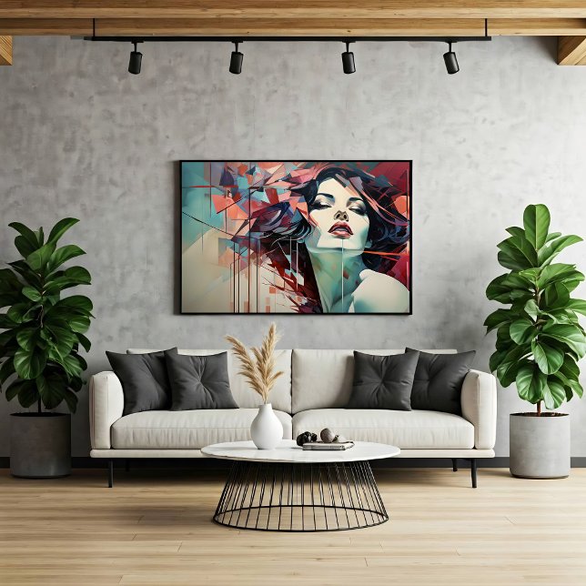 Geometric Harmony Canvas Print (Creator Uploaded)