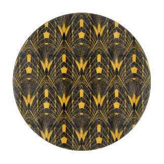 Geometric Harmony: Digital Ornament Design Cutting Board