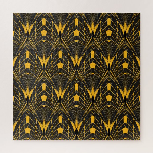 Geometric Harmony: Digital Ornament Design Jigsaw Puzzle (Vertical)