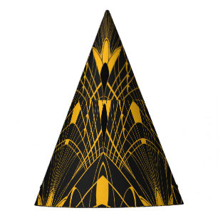Geometric Harmony: Digital Ornament Design Party Hat