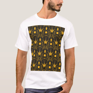 Geometric Harmony: Digital Ornament Design T-Shirt
