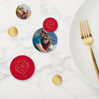 Geometric Heart Valentine's Day Bridal Shower