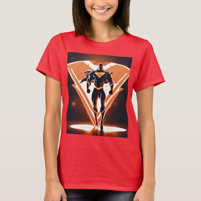 Geometric Hero T-Shirt (Front)
