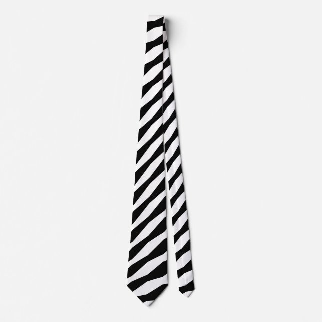 Geometric illusion black + your colour of choice tie (Front)