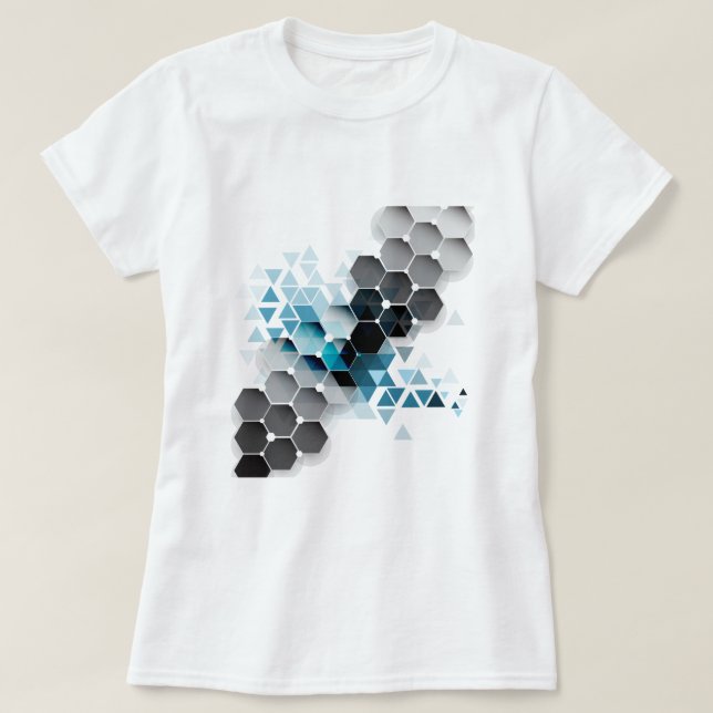 Geometric imagination T-Shirt (Design Front)