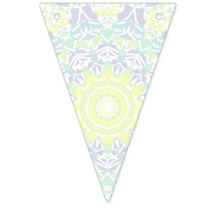 Geometric Intricate Colourful Boho Hippie Mandala  Bunting