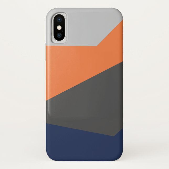 Geometric iPhone X Case (Back)