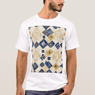 Geometric Japanese T-Shirt