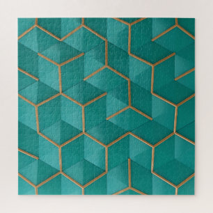 geometric jigsaw puzzle