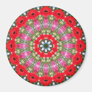 Geometric Kaleidoscope Magnet